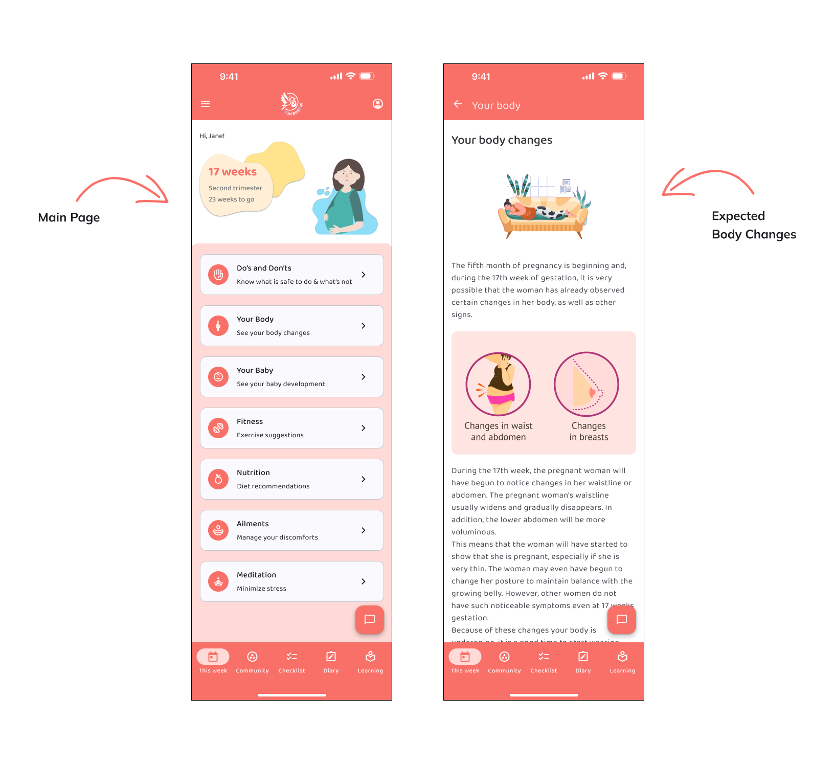 ParentPal — dashboard